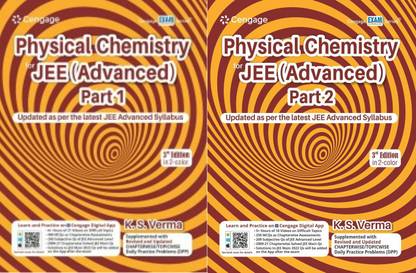 Cengage Chemistry Set Of 2 Books (Physical Chemistry For JEE Part- 1,Physical Chemistry For JEE Part- 2)