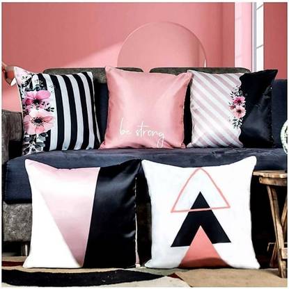 NAVRUDRA Polyester Cushions Cover