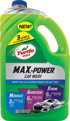 Turtle Wax Max Power Shampoo Car Washing Liquid