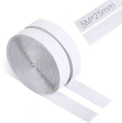 TurtleGrip Hook & Loop Tape,Self Adhesive Heavy Duty Hook Loop Strip Mounting Tape 5Mx25MM Stick-on Velcro