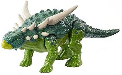 Jurassic World Fisher-Price Imaginext Camp Cretaceous Carnotaurus Dinosaur & Darius Figure Set