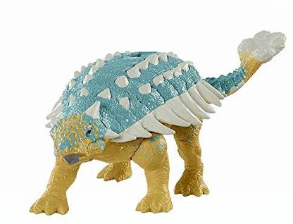 Jurassic World ​Feature Plush Ankylosaurus Bumpy Baby Dinosaur Toy with Roar Sound & Floppy Leg