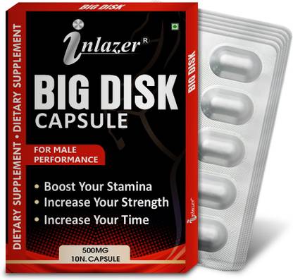 inlazer Big Disk Long Sex Solution For Intensity Fast Acting Hard SEX Orgasm
