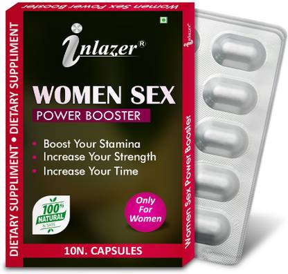 inlazer Women S-E-X Power Natural Tablets | Enhances S-E-X Mood Improves Stamina