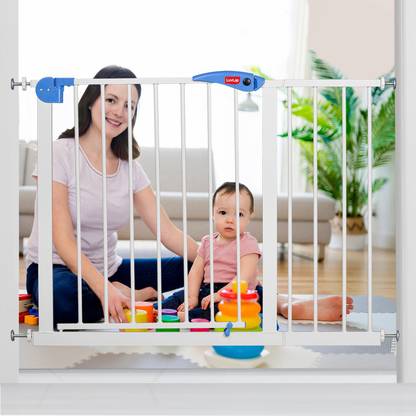 LuvLap Baby Safety Gate with Auto close Feature, Size 105 to 115 cm Wide, Safety Gate