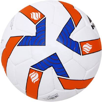 NIVIA Shining Star Rubber Football - Size: 5