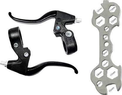 ATLAS Bicycle Brake Lever Alloy Clutch for MTB Cycle Break Lever Set (Black) Bicycle Brake Disk