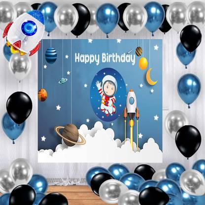 Theme My Party Outer Space Theme Birthday Party Decoration 3