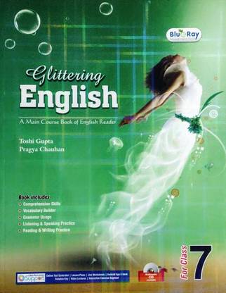 Glittering English , Class 7, A Main Course Book of English Reader