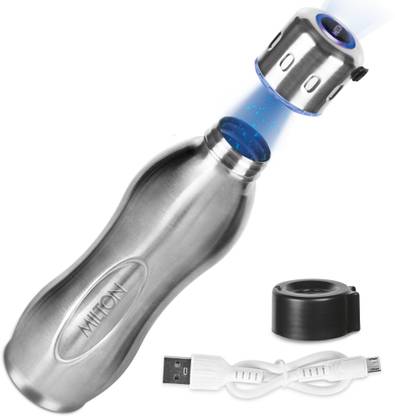 MILTON Yuva UV-C Technology Water Purifier on OneTouch Sterilization Rechargeable 1070 ml Bottle