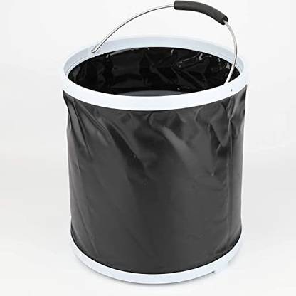 MBUYS MALL 9L Collapsible Bucket | Foldable Bucket, Folding Water Storage Container BUCKET 10 L Plastic Bucket
