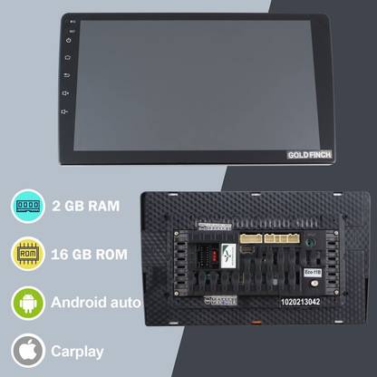 GOLDFINCH Audio 9 inch Full Touch Screen Android With Reverse Camera Support,Mirror Link Car Stereo