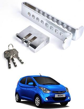 AYW Steel Anti-Theft Brake Pedal Lock 8 Hole Clutch Lock For Eon-2011 Gear Lock