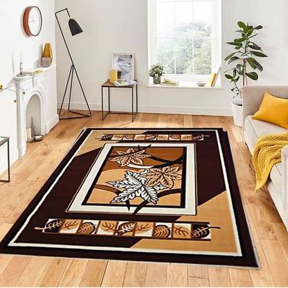 R CARPETS Multicolor Acrylic Carpet