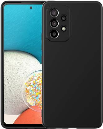 S-Softline Back Cover for Samsung Galaxy A73 5G, Premium Rubberised Candy Case