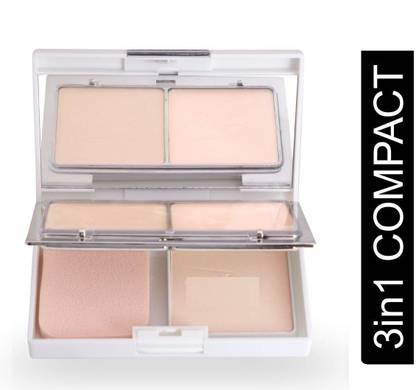 MYEONG MAKE UP 3 IN 1 PROFESSIONAL COMPACT POWDER LONG & LASTING Compact