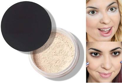 Neycare makeup setting long lasting smooth fine loose powder Compac Compact