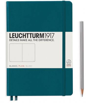 Leuchtturm1917 Medium A5 Notebook Plain 251 Pages