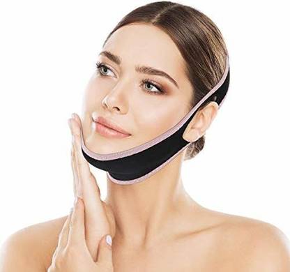 Bautyy Facial Slimming Strap,Pain-Free Face Lifting Belt,Double Chin Reducer,V Line  Face Shaping Mask