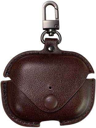 Sai Kirpa Accessories Leather Press and Release Headphone Case For Apple Airpods Pro 1st Generation