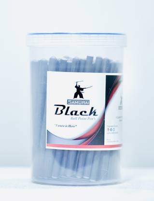 Samurai Black Grip Ball Pen