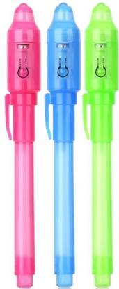 Wild Panda Magic pen- Writes with invisible ink which can be seen in UV light on the cap Gel Pen