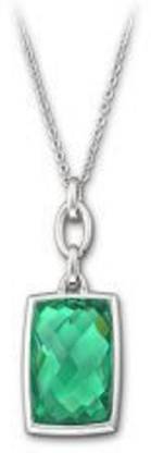 Jaipur Gemstone Emerald Stone Jemstone Pendant For Women Copper Emerald Copper Pendant
