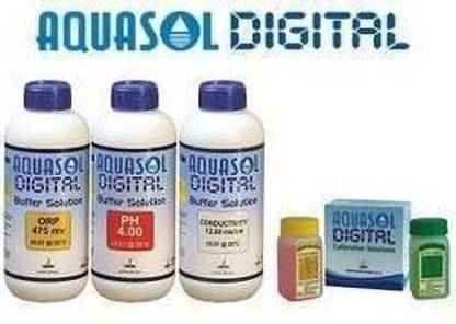 AQUASOL DIGITAL CALIBRATION PH BUFFER Solution pH 12.45 AMB5PH12 500ML pH Indicators