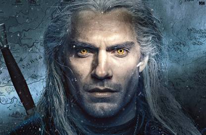 Witcher Geralt of Rivia Netflix 18 x 12 inch Poster Paper Print