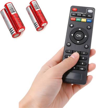 Myvs High Quality Remote with 4 AA Batteries (Android Tv Box - Remote) MX,MXQ,MXQ PRO,M8,M8N,M8S,MX3,XBMC,Android TV Box Remote Controller