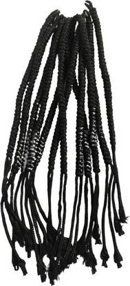 S Mark Black Rope Hand And Leg for Women and Men/Boys/Girls (12pcs) Black