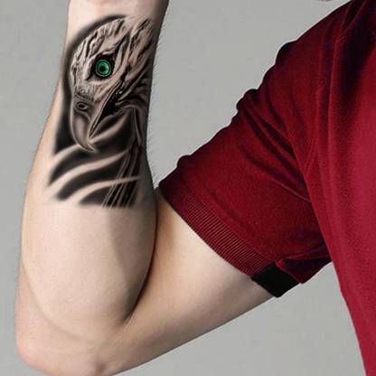 Ordershock Real Eagle On Hand Design Temporary Tattoo Waterproof Temporary Tattoo