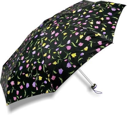 Popy Nano 5-fold Print #9 Satin Finish Canopy Umbrella