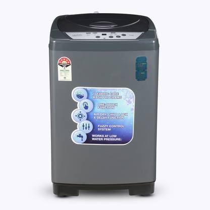 Croma 7.5 kg Fully Automatic Top Load Washing Machine Grey
