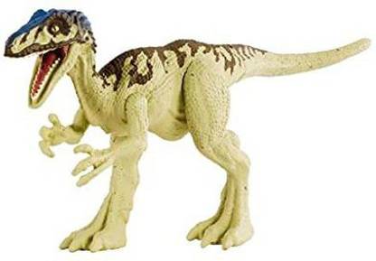 Jurassic World Camp Cretaceous Attack Pack Coelurus Dinosaur Figure with 5 Articulation Points,
