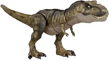 Jurassic World World: Dominion Thrash ‘N Devour Tyrannosaurus Rex Dinosaur Action Figure 21 in