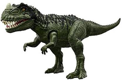 Jurassic World Roar Attack Ceratosaurus Dinosaur Action Figure, Collectible Gift for Fans Ages
