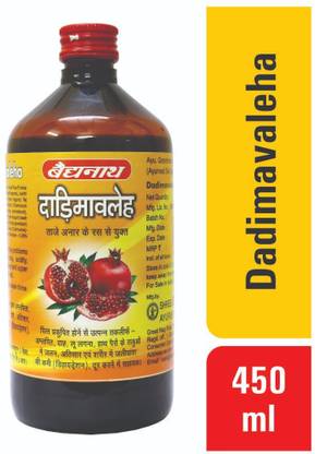 Baidyanath Dadimavaleha syrup with Pomegranate - 450 ML