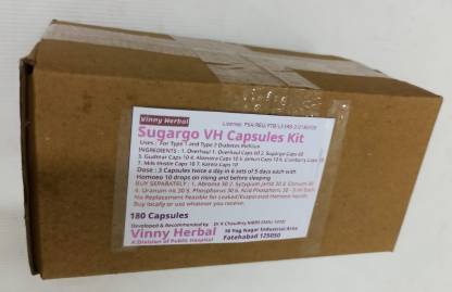 Vinny Herbal Sugargo VH Capsules Kit