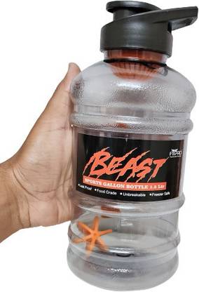 FitPro SPORTS 1.5 LITRE GALLON BOTTLE Shaker BPA-Free Water bottle with Mixer Ball 1500 ml Plastic Shaker