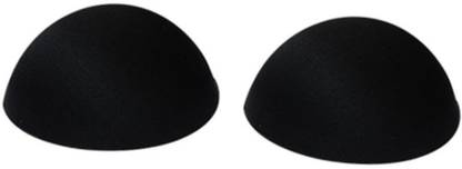 Jwala Traders Round Black Bra Cup 001 Avaible size 32,34,36,38,40,42( Set Of 12) Polyester Cup Bra Pads
