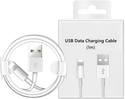 Miworld Lightning Cable 1 m 2amp Original USB-Lightning Charging Data Cable for iPhone