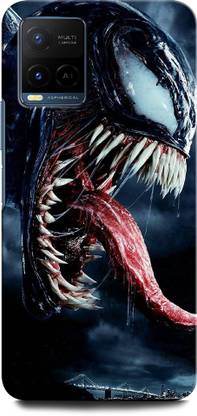 GRAFIQE Back Cover for Vivo T1x VENOM LOGO, EDDIE BROCK, MARVAL, COMIC, MOVIE, SUPERHERO