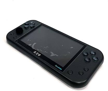 Clubics X20 PSP Gaming Console with Speakers & 15000 + HD Games/Speaker - Grey HD Edition