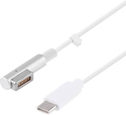 microware USB Type C Cable 1.5 m Type-C Male to 5 Pin MagSafe 1 (L-Lip) Male Charging Data Cable for Mac Book