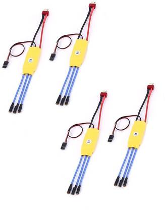 INVENTO 4pcs 30A ESC 30Amp Brushless Electronic speed controller for MultiCopter Automotive Electronic Hobby Kit