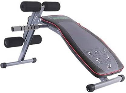IRIS Fitness 6 in 1 Multifunctional and Adjustable Green Apple Six Power Workout Multipurpose Fitness Bench