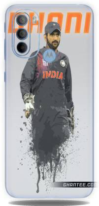 Mclaxa MS Dhoni Mobile Back Skin, MS Dhoni, Motorola G31 Mobile Skin