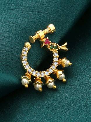 Kairangi Gold-plated Plated Metal Nose Stud