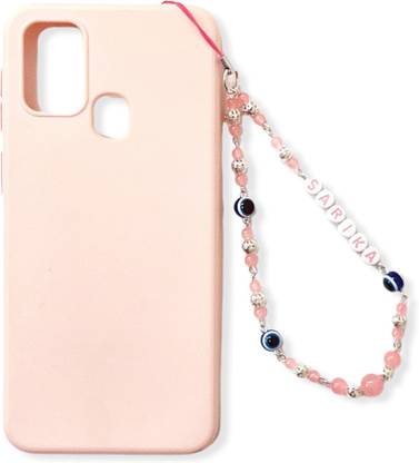 Heddz Pink Personalized Colorful Beaded Phone Chain Charm With Evil Eye Beads Phone Charm